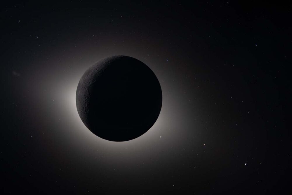 The moon as seen by Artemis II astronauts on April 6, 2026
