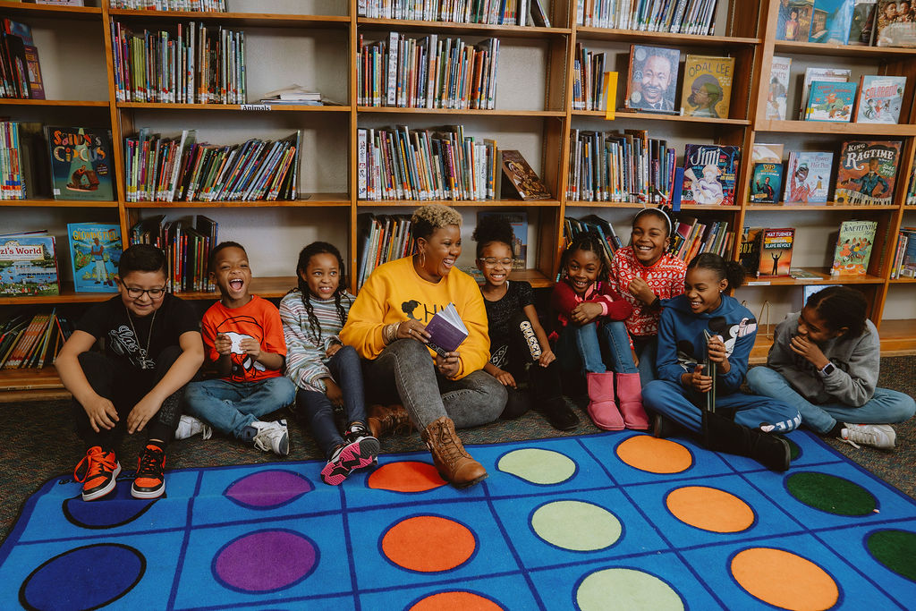 Catalytic Grantmaking - Children in a library