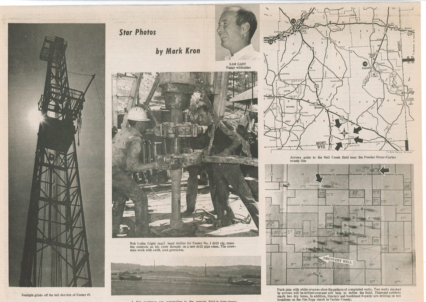 Newspaper clipping circa 1967