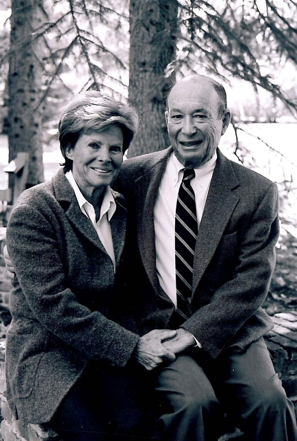 History - Sam and Nancy - B&W